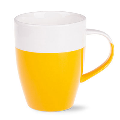 mezzo-żółty kubek yellow cup reklamowy
